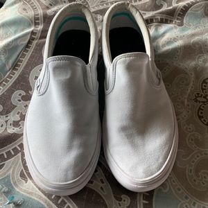 Men’s 10.5 Women’s 12 slip on Vans